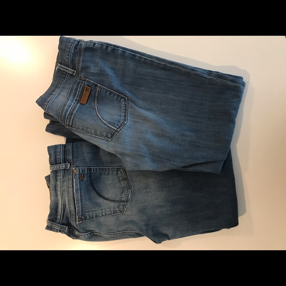 2 pair joe jeans size 32 bootcut